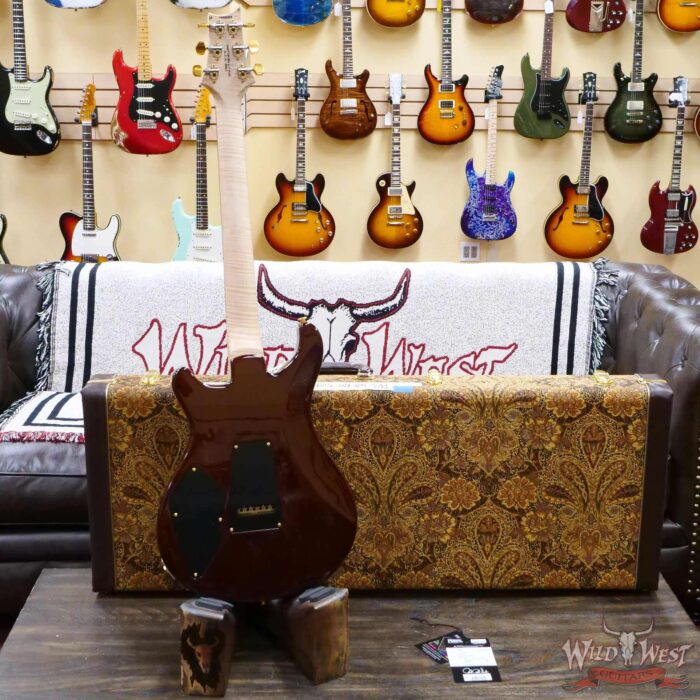 Paul Reed Smith PRS Wood Library 10 Top Swamp Ash 509 Flame Maple Neck Brazilian Rosewood Copperhead - Image 9