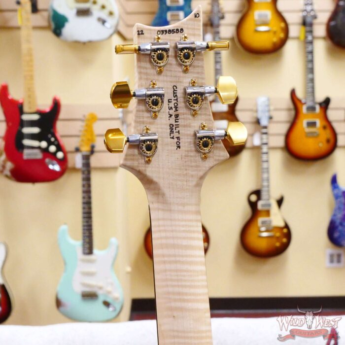 Paul Reed Smith PRS Wood Library 10 Top Swamp Ash 509 Flame Maple Neck Brazilian Rosewood Copperhead - Image 10