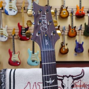 Paul Reed Smith PRS Wood Library 10 Top Swamp Ash 509 Flame Maple Neck Brazilian Rosewood Violet Blue Burst - Image 7