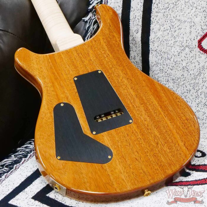 Paul Reed Smith PRS Wood Library 10 Top Custom 24 Flame Maple Neck Brazilian Rosewood Board Blue Fade - Image 11