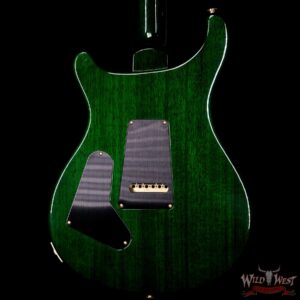 PRS Wood Library 10 Top Custom 24 Flame Maple Top Brazilian Rosewood Fingerboard Jade Burst - Image 6