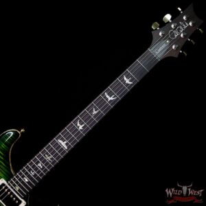 PRS Wood Library 10 Top Custom 24 Flame Maple Top Brazilian Rosewood Fingerboard Jade Burst - Image 8