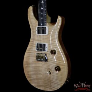 PRS Wood Library Flame 10 Top Custom 24 Korina Neck Ebony Fingerboard Natural - Image 2