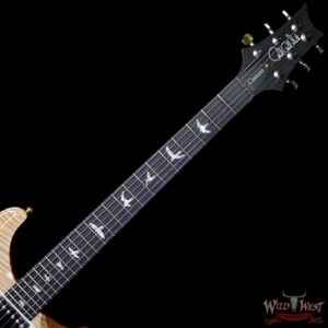 PRS Wood Library Flame 10 Top Custom 24 Korina Neck Ebony Fingerboard Natural - Image 8