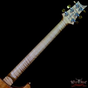 Paul Reed Smith Wood Library 10 Top Custom 24-08 Roasted Flame Maple Neck Brazilian Rosewood Board Grey Black Fade - Image 5