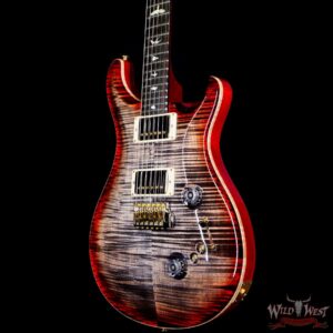 Paul Reed Smith PRS Wood Library 10 Top Custom 24-08 Brazilian Rosewood Board Charcoal Cherry Burst - Image 2