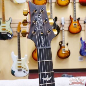 Paul Reed Smith PRS Wood Library 10 Top Custom 24-08 Brazilian Rosewood Board Charcoal Cherry Burst - Image 6