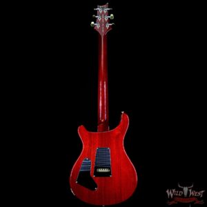 PRS Wood Library 10 Top Custom 24-08 Flame Maple Top Brazilian Rosewood Board Blood Orange - Image 7