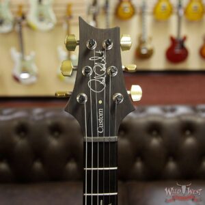 PRS Wood Library 10 Top Custom 24-08 Flame Maple Top Brazilian Rosewood Board Blood Orange - Image 9
