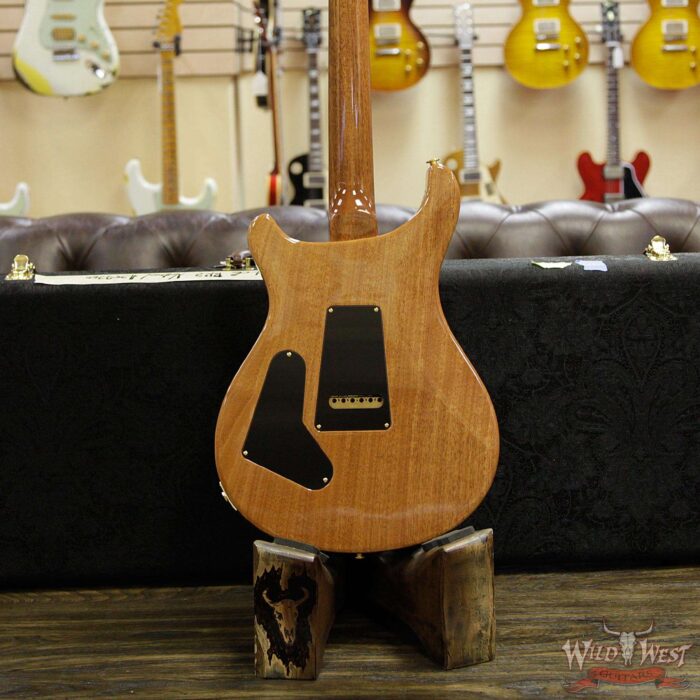 PRS Wood Library 10 Top Custom 24-08 Flame Maple Top Brazilian Rosewood Fingerboard Natural - Image 14