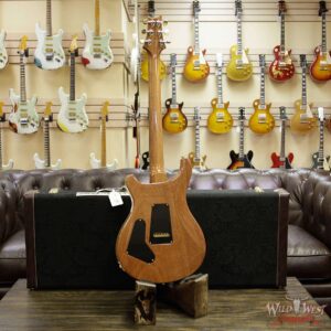 PRS Wood Library 10 Top Custom 24-08 Flame Maple Top Brazilian Rosewood Fingerborad Violet - Image 15