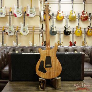 PRS Wood Library 10 Top Custom 24-08 Flame Maple Top Cocobolo Fingerboard Blue Fade - Image 15