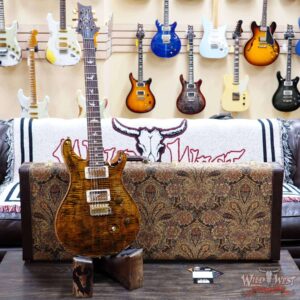 Paul Reed Smith PRS Wood Library 10 Top Custom 24 Brazilian Rosewood Fingerboard Yellow Tiger 7.50 LBS (US Only / No International Shipping) - Image 6