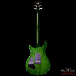 PRS Wood Library 10 Top Custom 24 Flame Maple Top Brazilian Rosewood Fretboard Jade Burst - Image 4