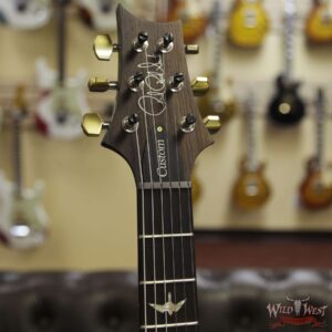 PRS Wood Library 10 Top Custom 24 Flame Maple Top Brazilian Rosewood Fretboard Jade Burst - Image 5