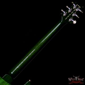 PRS Wood Library 10 Top Custom 24 Flame Maple Top Brazilian Rosewood Fretboard Jade Burst - Image 8