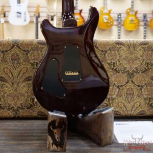 Paul Reed Smith PRS Wood Library 10 Top Custom 24 Flame Maple Top Brazilian Rosewood Board Black Gold Burst - Image 10