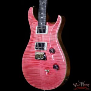 PRS Wood Library 10 Top Custom 24 Fatback Flame Top Brazilian Rosewood Fingerboard Bonnie Pink - Image 2