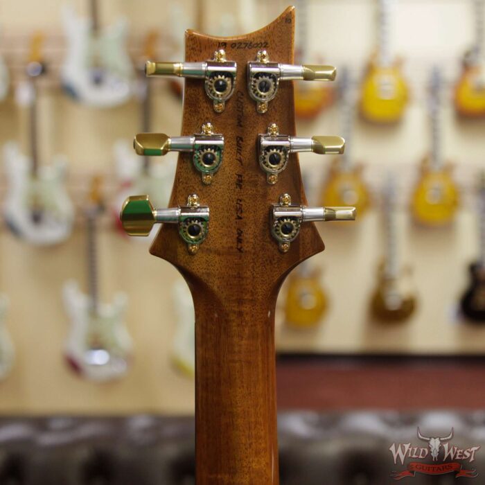 PRS Wood Library 10 Top Custom 24 Fatback Flame Top Brazilian Rosewood Fingerboard Bonnie Pink - Image 9