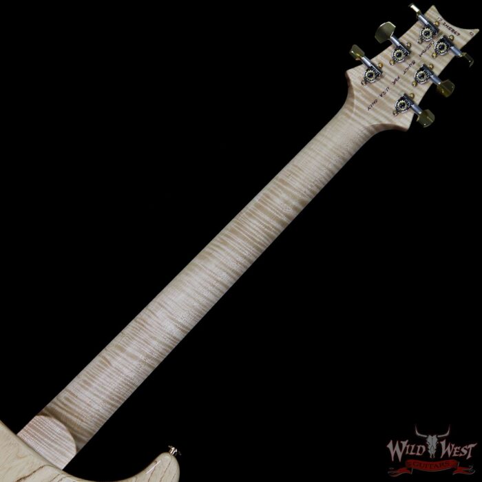 PRS Wood Library 10 Top Custom 24 Semi Hollow Flame Maple Top & Neck Brazilian Rosewood Natural - Image 11