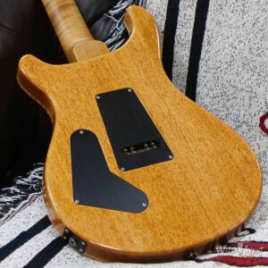 Paul Reed Smith PRS Wood Library 10 Top Custom 24 Floyd Rose Ebony Fingerboard Roasted Flame Maple Neck Blue Fade - Image 11