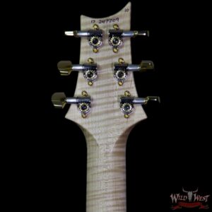 2017 PRS Wood Library 10 Top Custom 24 Semi-Hollow Flame Maple Top & Neck Cocobolo Fretboard Natural - Image 9