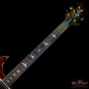 Paul Reed Smith Wood Library 10 Top Hollowbody I Piezo Flame Neck Brazilian Rosewood Board Copperhead - Image 4