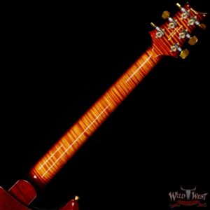 Paul Reed Smith Wood Library 10 Top Hollowbody I Piezo Brazilian Rosewood Stained Flame Maple Neck Copperhead Burst - Image 5