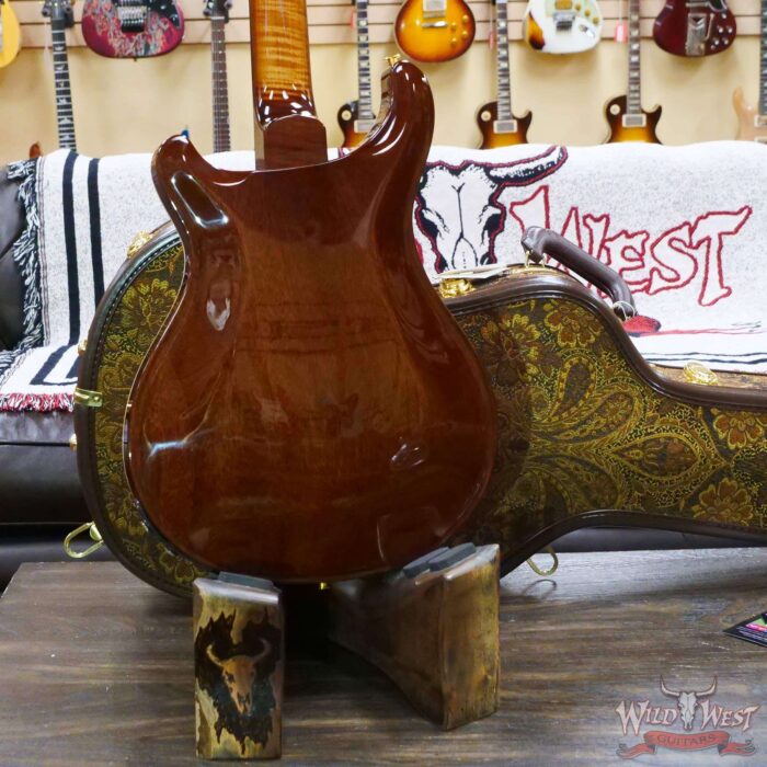 Paul Reed Smith Wood Library 10 Top Hollowbody I Piezo Brazilian Rosewood Stained Flame Maple Neck Copperhead Burst - Image 11