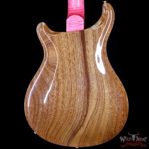 PRS Wood Library 10 Top Hollowbody I Piezo HB1 Flame Maple Top & Neck Brazilian Rosewood Board Bonnie Pink - Image 7