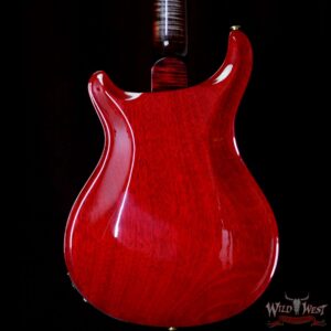 PRS Wood Library Flame 10 Top Hollowbody I Piezo HB1 Brazilian Rosewood Board Charcoal Cherry Burst - Image 7
