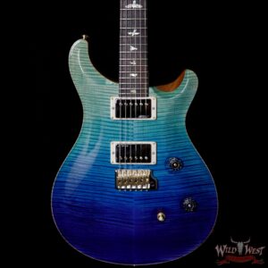 PRS Wood Library Artist Package Custom 24 Fatback Brazilian Rosewood Fretboard Blue Fade - Image 3