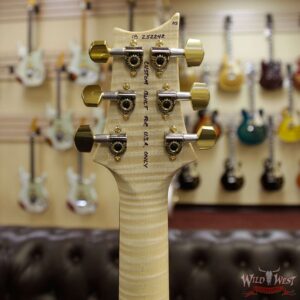 PRS Wood Library Flame 10 Top Hollowbody I Piezo HB1 Brazilian Rosewood Board Flame Maple Neck Natural - Image 10