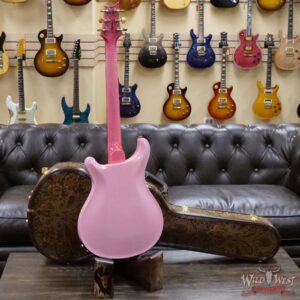 Paul Reed Smith Wood Library 10 Top Hollowbody I Piezo Flame Neck Brazilian Rosewood Board Bonnie Pink - Image 9