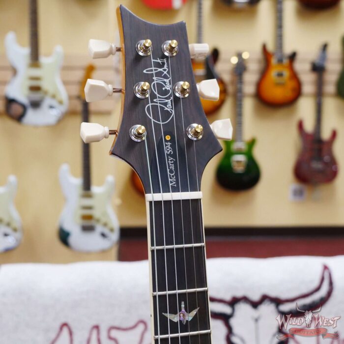 Paul Reed Smith PRS Wood Library 10 Top McCarty 594 Brazilian Rosewood Fingerboard Aquamarine - Image 7