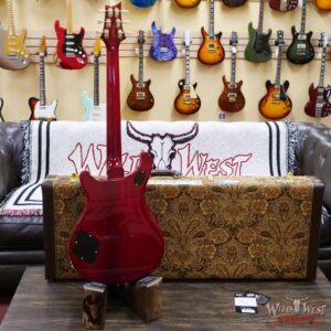Paul Reed Smith PRS Wood Library 10 Top McCarty 594 Flame Maple Top Brazilian Rosewood Board Charcoal Cherry Burst - Image 9