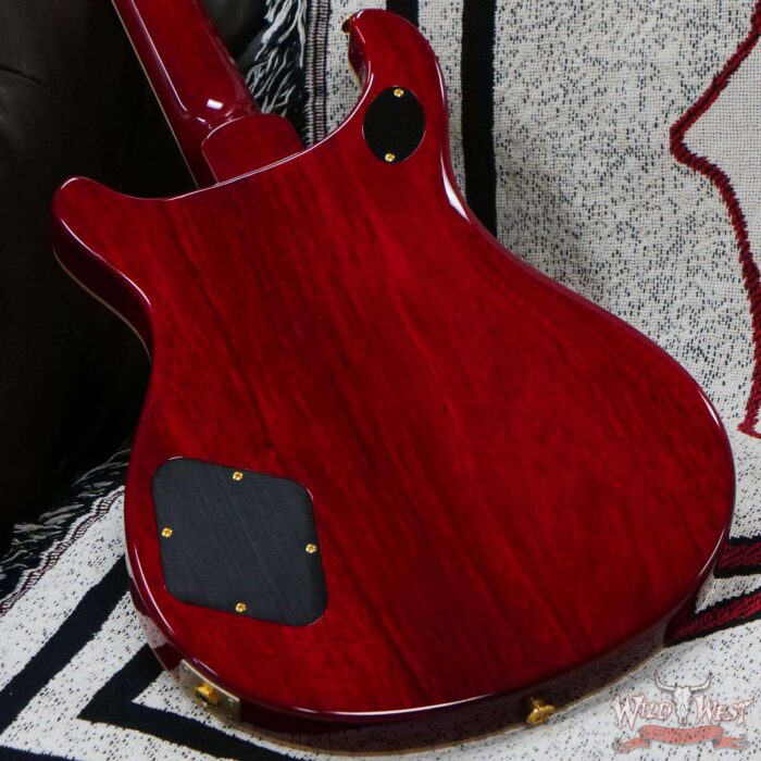 Paul Reed Smith PRS Wood Library 10 Top McCarty 594 Flame Maple Top Brazilian Rosewood Board Charcoal Cherry Burst - Image 11