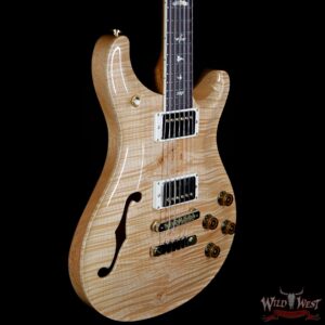 PRS Wood Library 10 Top McCarty 594 Semi-Hollow Flame Maple Top Cocobolo Fingerboard Natural - Image 5