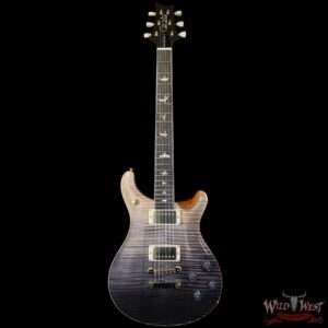 Paul Reed Smith PRS Wood Library 10 Top McCarty 594 Flame Maple Top Brazilian Rosewood Board Gray Black Fade - Image 3