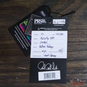 Paul Reed Smith PRS Wood Library 10 Top McCarty 594 Flame Maple Top Brazilian Rosewood Board Gray Black Fade - Image 12