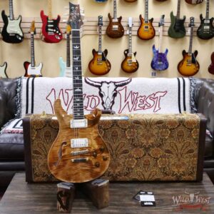 Paul Reed Smith PRS Wood Library Flame 10 Top McCarty 594 Semi-Hollow Brazilian Rosewood Fingerboard Copperhead - Image 6
