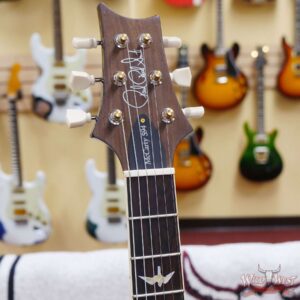 Paul Reed Smith PRS Wood Library Flame 10 Top McCarty 594 Semi-Hollow Brazilian Rosewood Fingerboard Dark Cherry Sunburst - Image 6