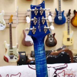 Paul Reed Smith PRS Wood Library 10 Top Modern Eagle V ME5 Flame Maple Neck Brazilian Rosewood Fingerboard River Blue 8.75 LBS (US Only / No International Shipping) - Image 10