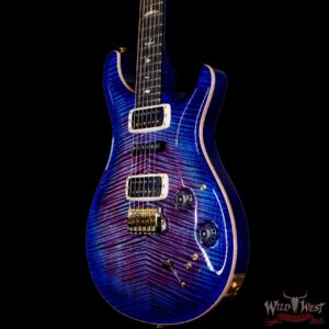 Paul Reed Smith PRS Wood Library 10 Top Modern Eagle V Flame Maple Neck Brazilian Rosewood Board Violet Blue Burst - Image 2