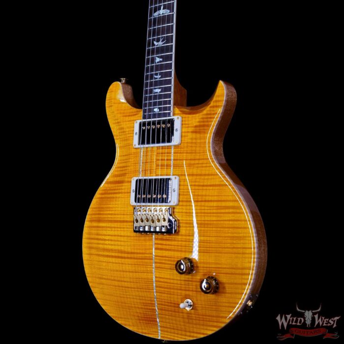 Paul Reed Smith PRS Wood Library 10 Top Santana Retro Brazilian Rosewood Board Santana Yellow - Image 2