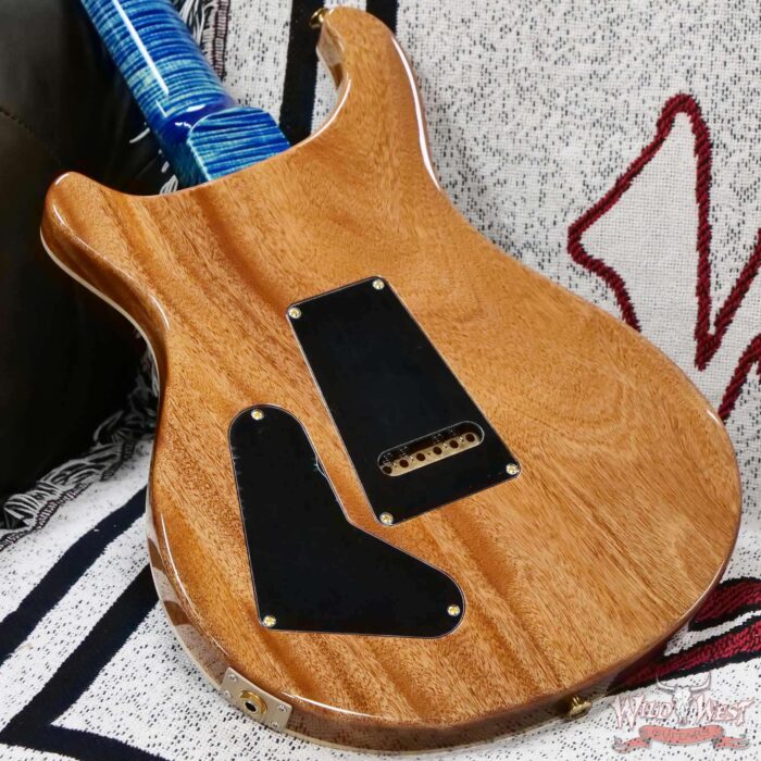 Paul Reed Smith PRS Wood Library 10 Top Special 22 Semi-Hollow Flame Maple Neck Brazilian Rosewood Fingerboard River Blue 7.05 LBS (US Only / No International Shipping) - Image 11