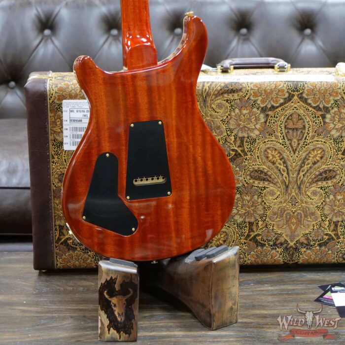 PRS Wood Library 10 Top Special 22 Semi-Hollow Flame Mahogany Neck Brazilian Rosewood Fingerboard McCarty Sunburst - Image 11