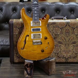 PRS Wood Library 10 Top Special 22 Semi-Hollow Flame Maple Stained Neck Brazilian Rosewood Fingerboard McCarty Sunburst - Image 8