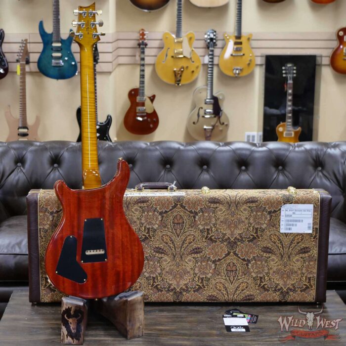PRS Wood Library 10 Top Special 22 Semi-Hollow Flame Maple Stained Neck Brazilian Rosewood Fingerboard McCarty Sunburst - Image 9