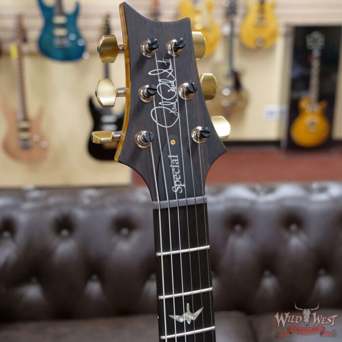 PRS Wood Library 10 Top Special 22 Semi-Hollow Flame Maple Stained Neck Brazilian Rosewood Fingerboard McCarty Sunburst - Image 7